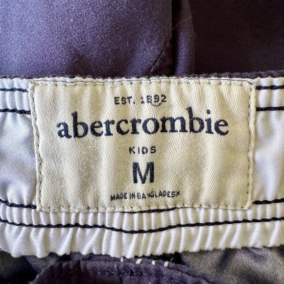 ABERCROMBIE, SET/2, BOYS SWIM TRUNKS. NAVY BLUE, SWIM TRUNKS, WITHOUT MESH LINER - Picture 6 of 14